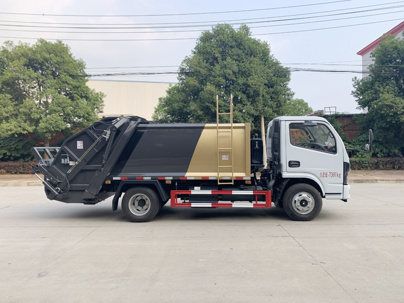 中洁牌XZL5070ZYS6型压缩式垃圾车