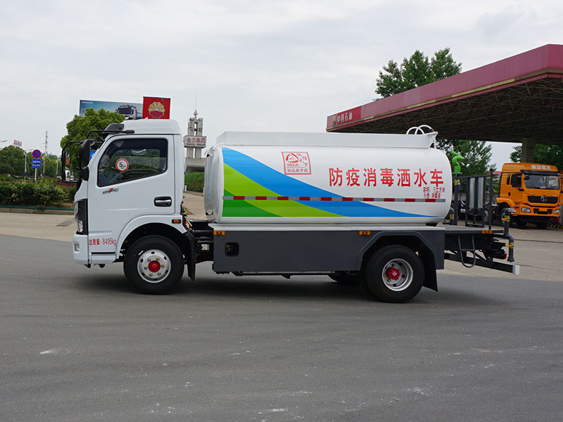 中洁牌XZL5080TSDBEV纯电动防役消毒洒水车