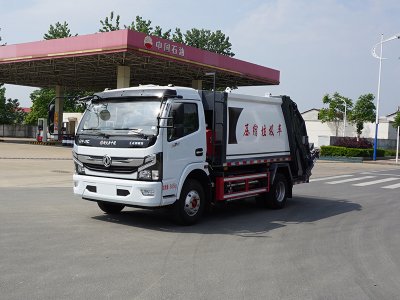 中洁牌XZL5080ZYSBEV型纯电动压缩式垃圾车