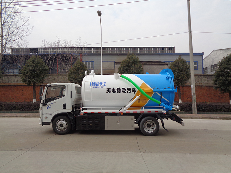XZL5125GXWBEV型纯电动吸污车
